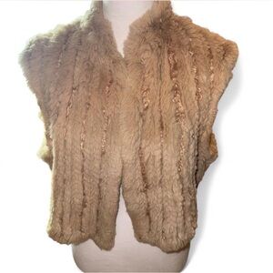Luxurious Rabbit Fur Vest